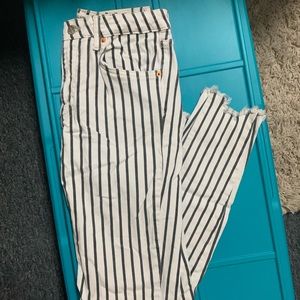 Striped Jeans